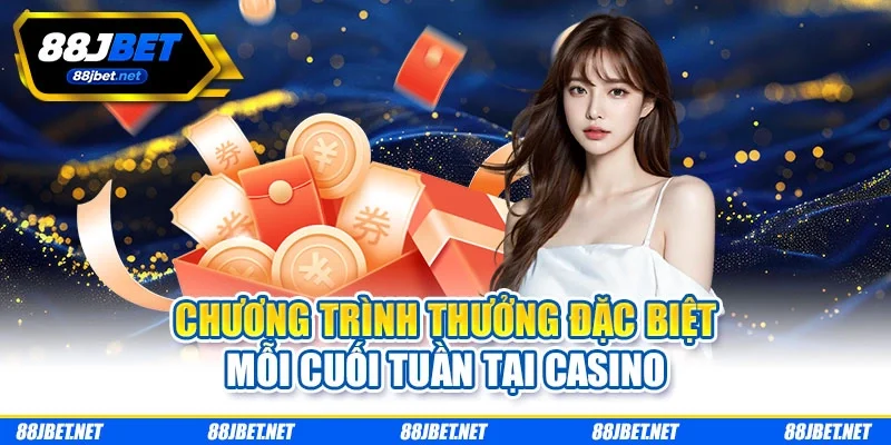 Chương trình thưởng đặc biệt mỗi cuối tuần tại casino Chương trình thưởng đặc biệt mỗi cuối tuần tại casino